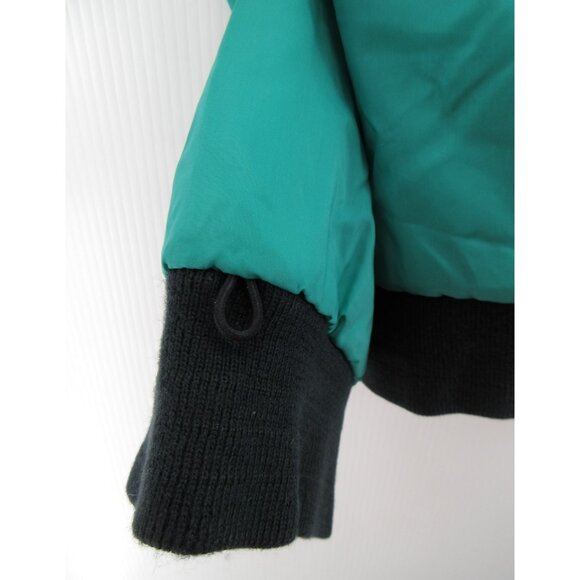 VINTAGE Woolrich Jacket XL Purple Reversible Bomber 90s Insulated * - Picture 10 of 16